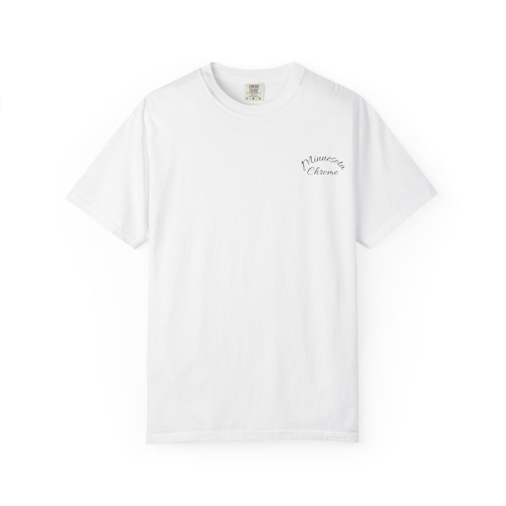 Trucker T-Shirt — “Dirt Won’t Haul Itself” Graphic Tee (Minnesota Chrome)