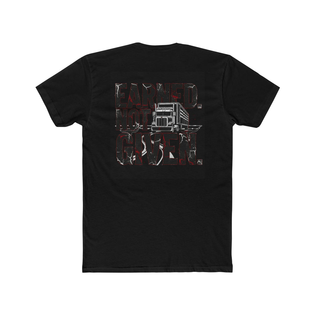 Minnesota Chrome Trucking Tee — Back Graphic Trucker Rig Design